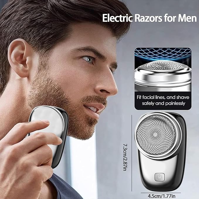 Mini Portable Electric Shaver 🚀 – The Future of Smooth Shaving!