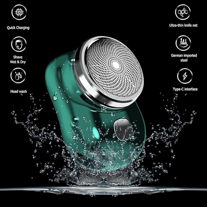 Mini Portable Electric Shaver 🚀 – The Future of Smooth Shaving!
